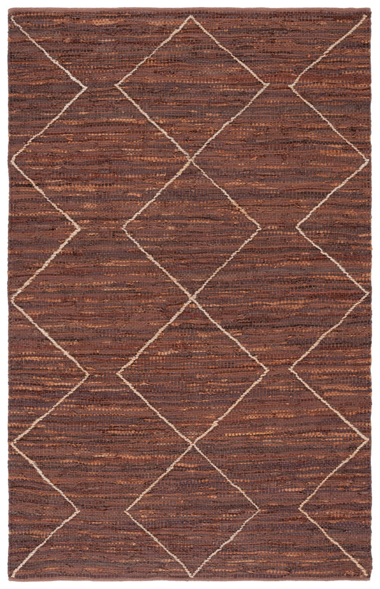 Safavieh Vintage Leather Vtl801T Brown/Natural Area Rug