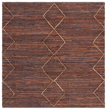 Safavieh Vintage Leather Vtl801T Brown/Natural Area Rug