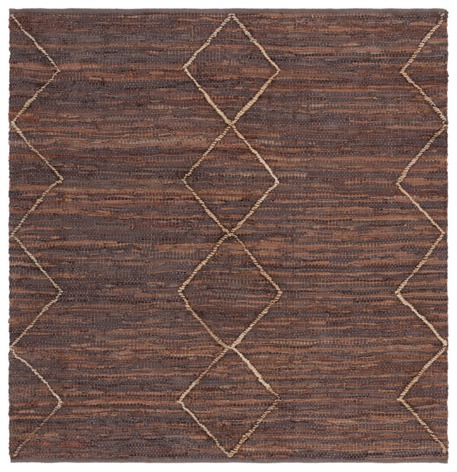 Safavieh Vintage Leather Vtl801T Brown/Natural Rug.