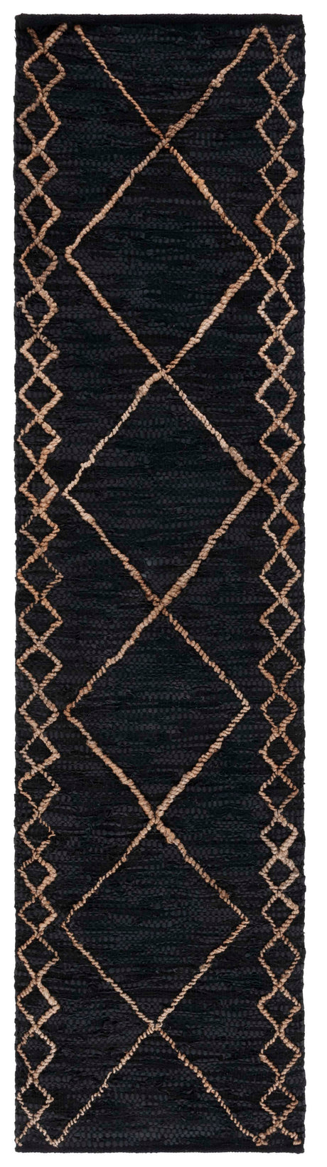 Safavieh Vintage Leather Vtl802Z Black/Natural Rug.