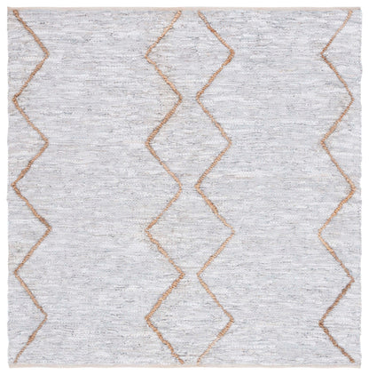 Safavieh Vintage Leather Vtl803F Light Grey/Natural Area Rug