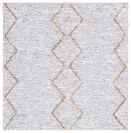 Safavieh Vintage Leather Vtl803F Light Grey/Natural Rug.