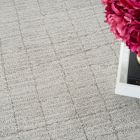 Nourison Andes And04 Grey Rug.