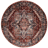 Safavieh Vintage Persian Vtp426P Rust/Navy Rug.