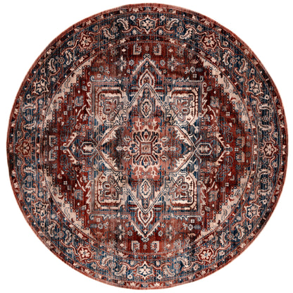 Safavieh Vintage Persian Vtp426P Rust/Navy Area Rug