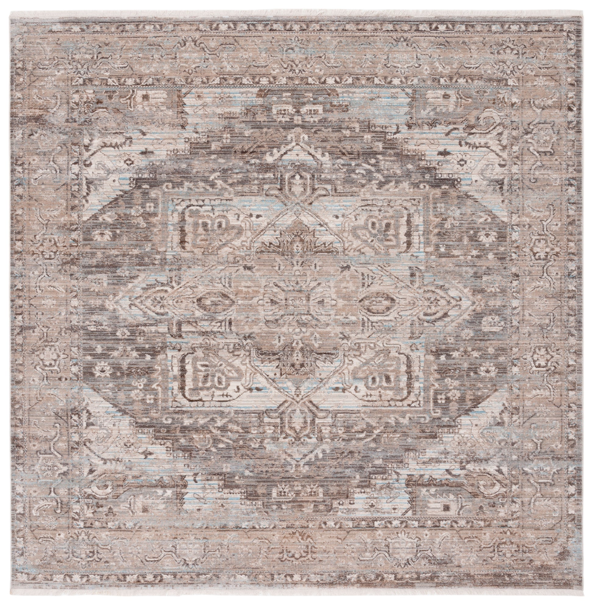 Safavieh Vintage Persian Vtp426T Brown/Beige Area Rug