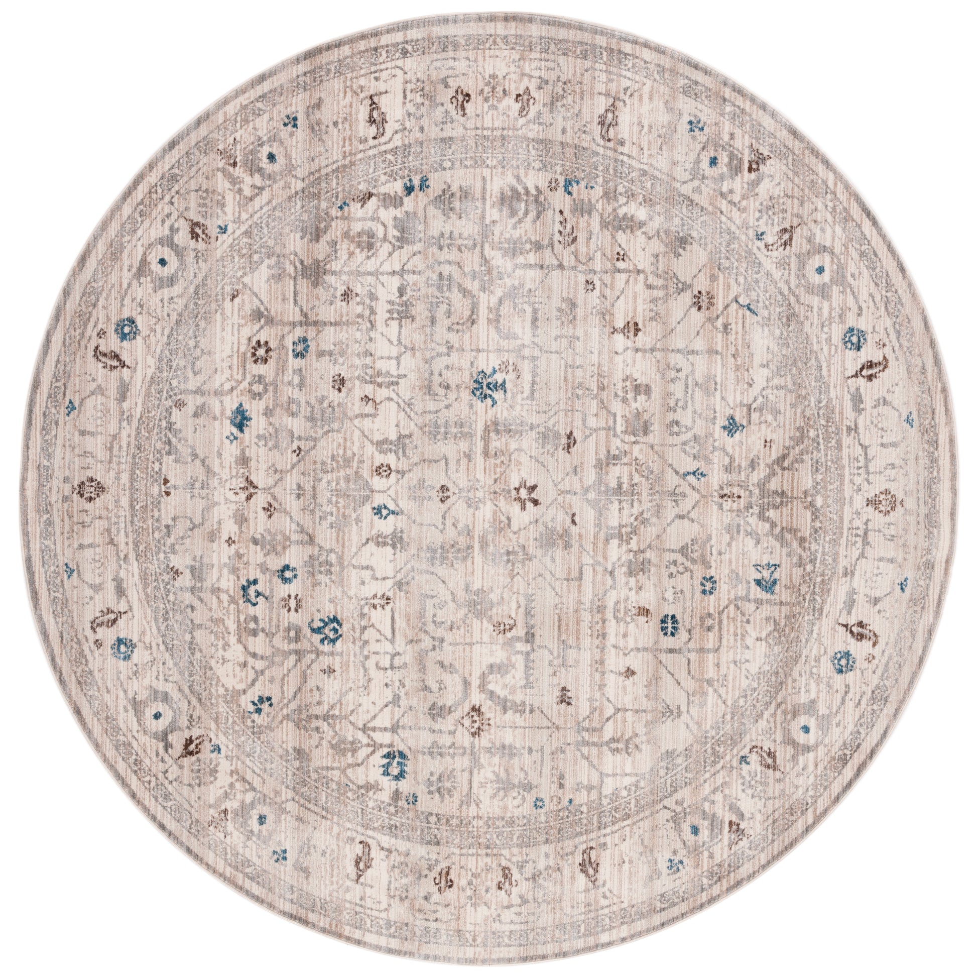 Safavieh Vintage Persian Vtp427A Ivory/Light Grey Area Rug