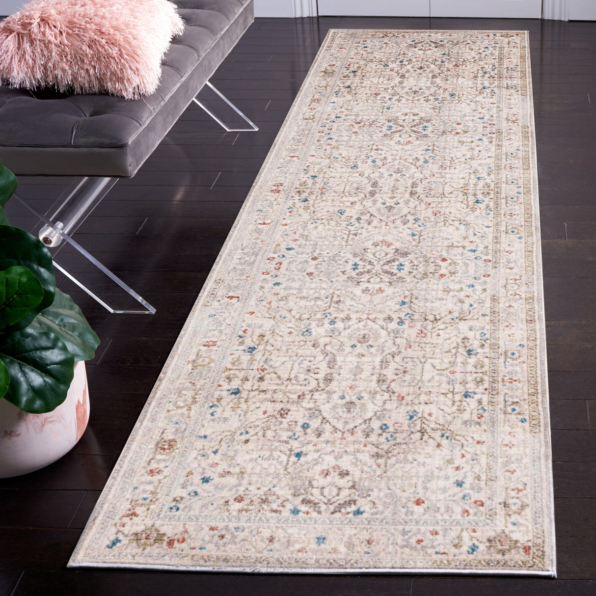 Safavieh Vintage Persian Vtp427W Ivory/Sage Rug.