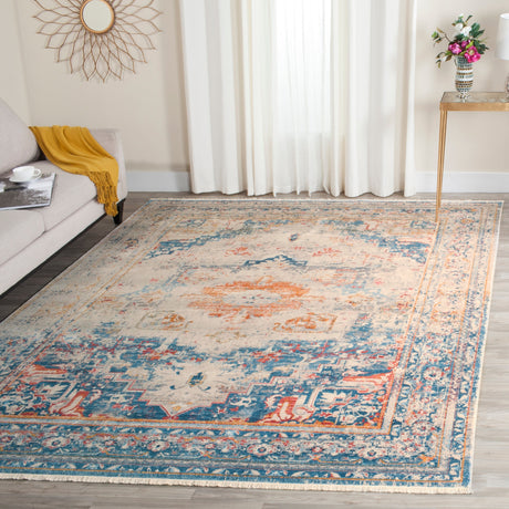 Safavieh Vintage Persian Vtp438B Blue/Multi Rug.