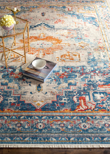 Safavieh Vintage Persian Vtp438B Blue/Multi Rug.