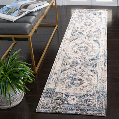 Safavieh Vintage Persian Vtp438M Ivory/Blue Area Rug