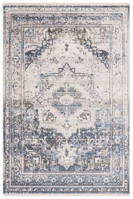 Safavieh Vintage Persian Vtp438M Ivory/Blue Rug.