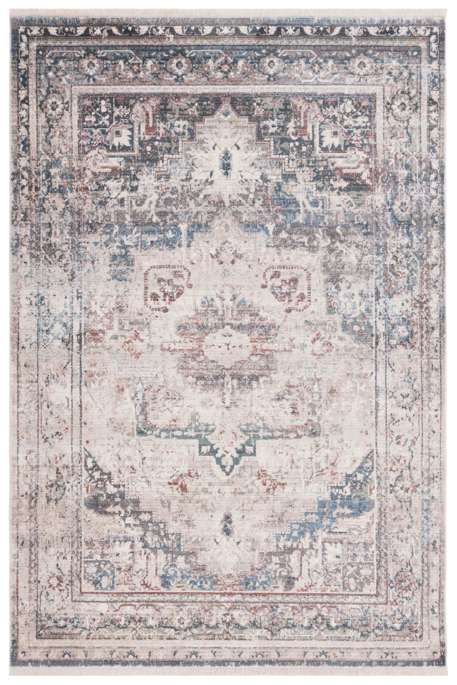 Safavieh Vintage Persian Vtp438Y Ivory/Green Area Rug