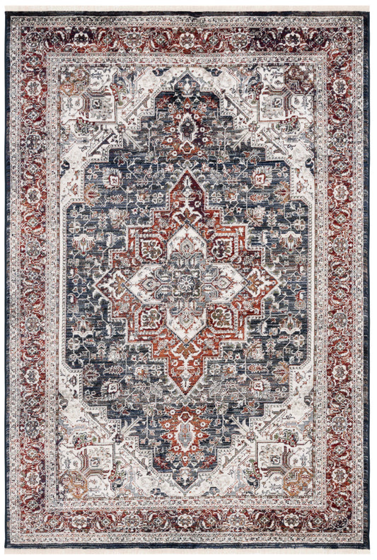 Safavieh Vintage Persian Vtp611N Navy/Red Area Rug