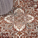 Safavieh Vintage Persian Vtp611Q Red/Ivory Rug.