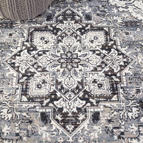 Safavieh Vintage Persian Vtp621N Navy/Ivory Rug.