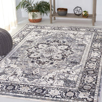 Safavieh Vintage Persian Vtp621N Navy/Ivory Area Rug