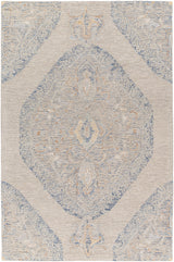 Surya Vivianne Vve-2301 Taupe, Tan, Medium Gray Rug.
