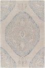 Surya Vivianne Vve-2301 Taupe, Tan, Medium Gray Rug.