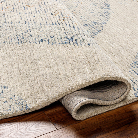 Surya Vivianne Vve-2301 Taupe, Tan, Medium Gray Rug.