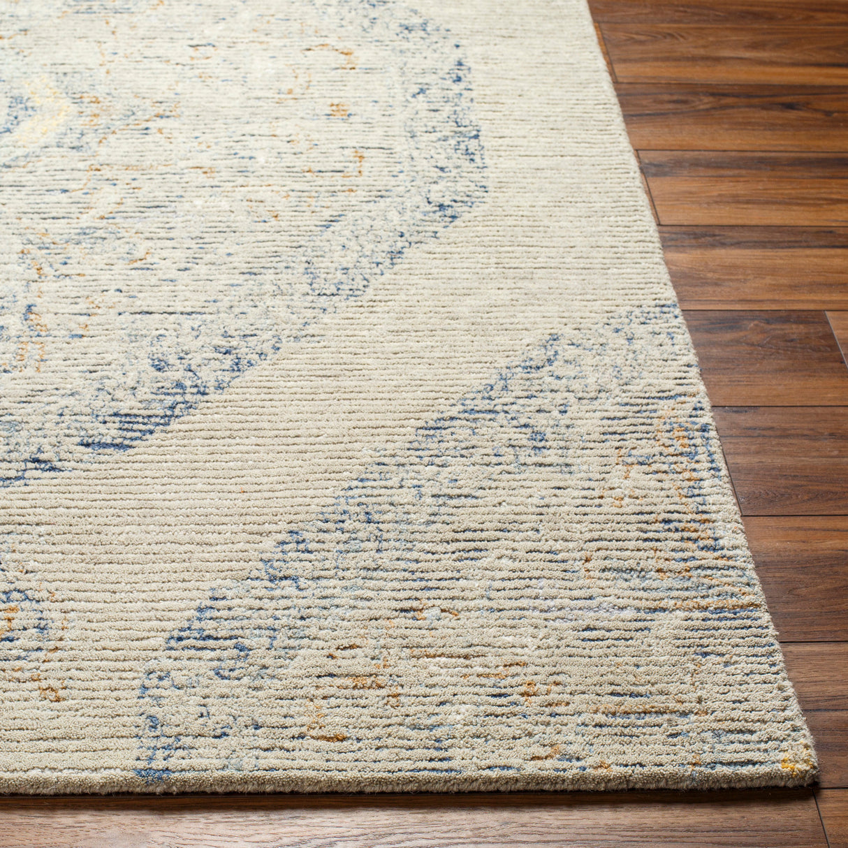 Surya Vivianne Vve-2301 Taupe, Tan, Medium Gray Rug.
