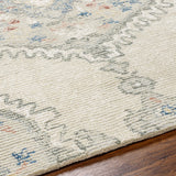 Surya Vivianne Vve-2302 Ivory, Dusty Sage, Rust, Dark Blue Rug.
