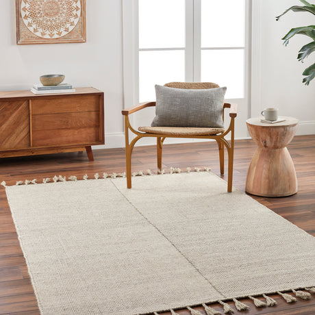 Surya Vivian Vvi-2301 Cream, Gray Rug.