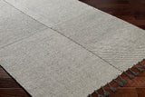Surya Vivian Vvi-2302 Off-White, Charcoal Rug.