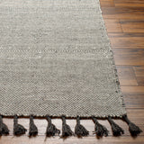 Surya Vivian Vvi-2302 Off-White, Charcoal Rug.