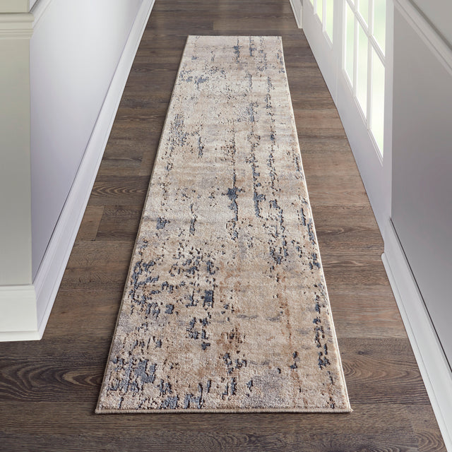 Nourison Quarry Qua01 Beige/Grey Rug