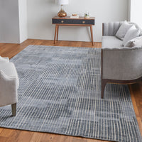 Feizy Eastfield Eas69Ahf Blue/Ivory/Gray Area Rug