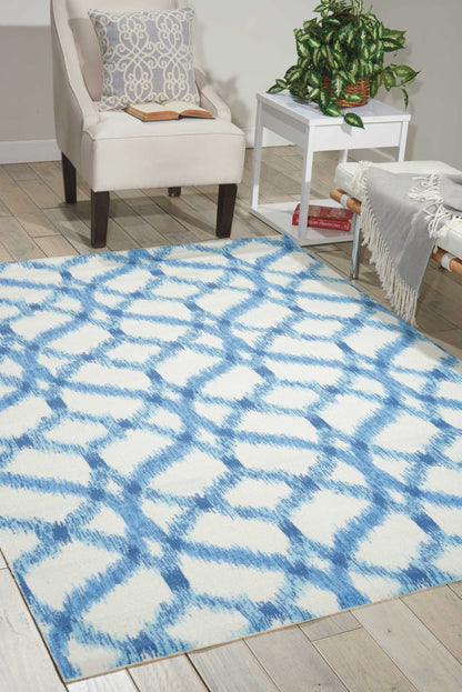 Nourison Sun N Shade X Waverly Snd05 Aegean Area Rug