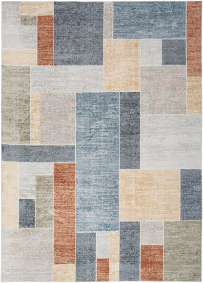 Nourison Astra Machine Washable Asw09 Multicolor Area Rug