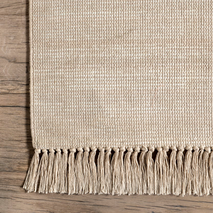 Nuloom Coralie Modern Stacked Svbr08A Ivory Area Rug