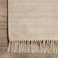 Nuloom Coralie Modern Stacked Svbr08A Ivory Area Rug