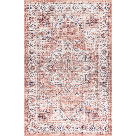 Nuloom Ama Persian Hjth10A Rust Area Rug