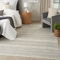 Nourison Grafix Grf41 Ivory Grey Area Rug