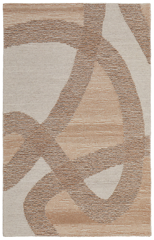 Feizy Pollock Plk8952F Brown/Tan/Ivory Area Rug