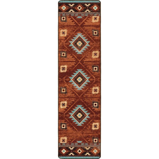 American Dakota Whisky River Rust Rug