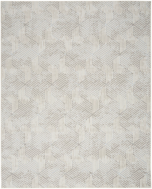 Nourison Grafix Grf39 Grey Area Rug