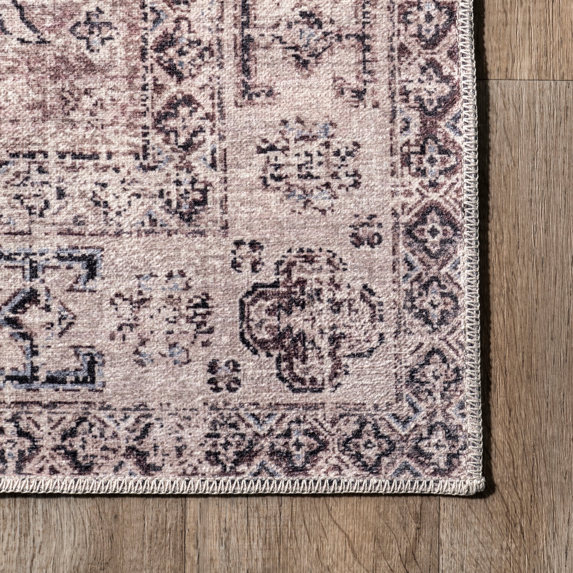 Nuloom Sharyn Traditional Vintage Rzgl04A Rust Area Rug