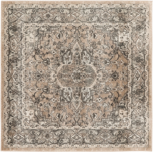 Nourison Quarry Qua05 Beige/Grey Rugs