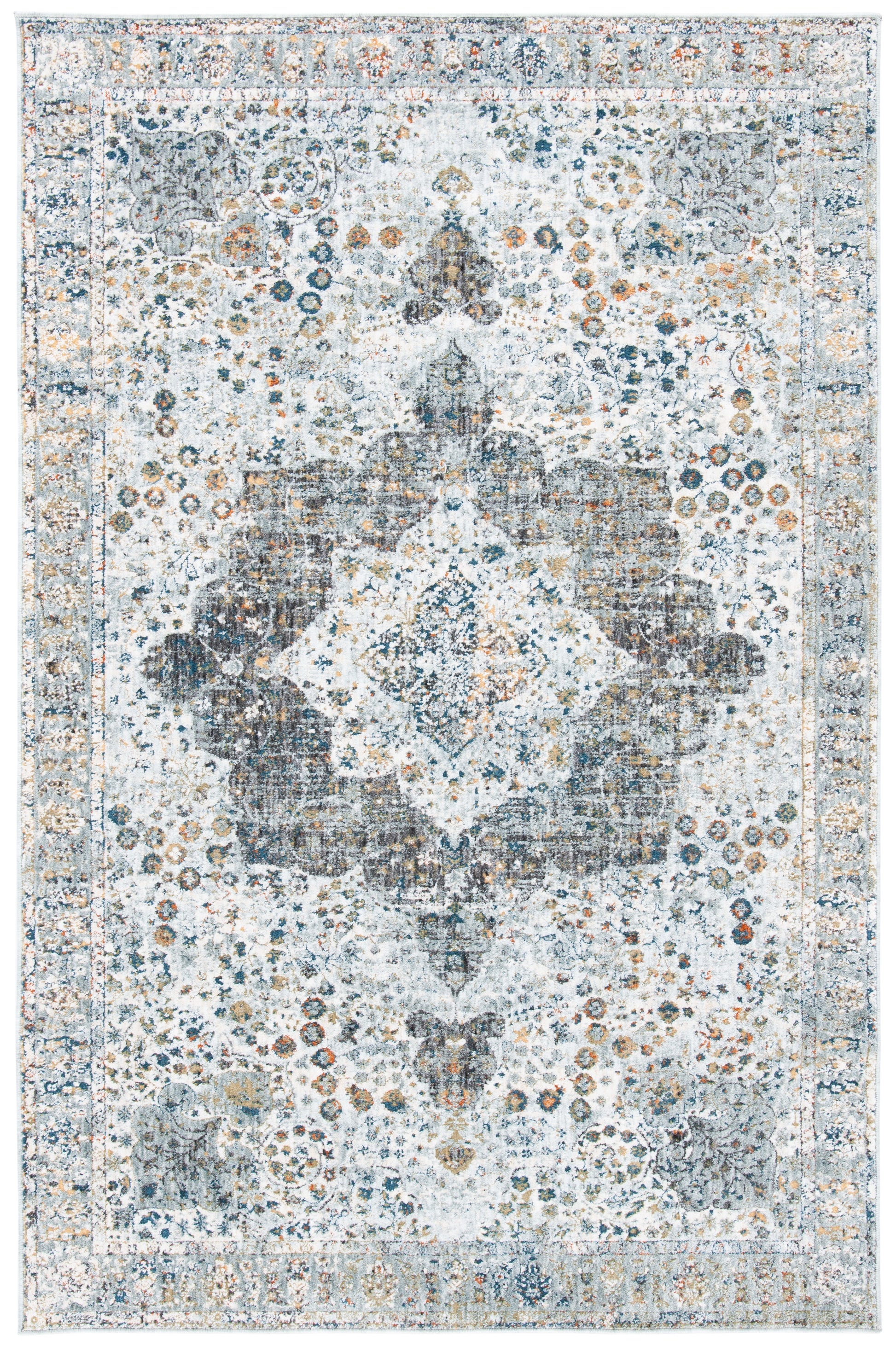 Safavieh Winston Wntb198A Beige/Grey Area Rug