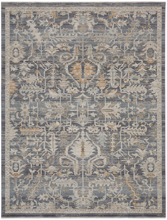 Nourison Lynx Lnx02 Navy Multicolor Area Rug