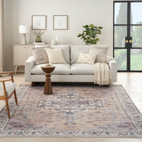 Nourison Grand Washables Grw03 Beige Multicolor Area Rug