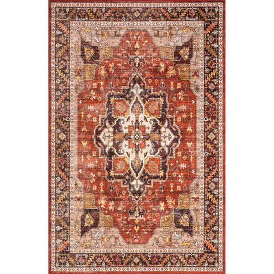 Nuloom Hera Medallion Hjth01A Red Area Rug