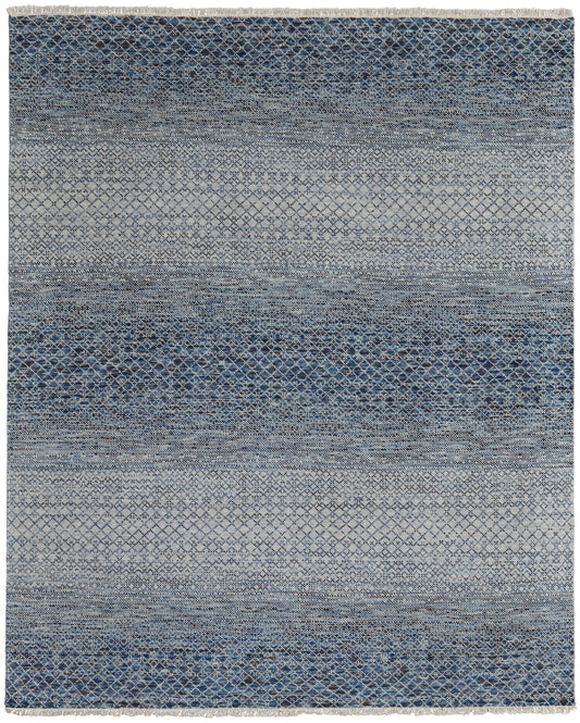 Feizy Branson Brn69Bqf Blue/Ivory Area Rug