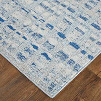 Feizy Edgemont Edg39Ilf Blue/Ivory Area Rug