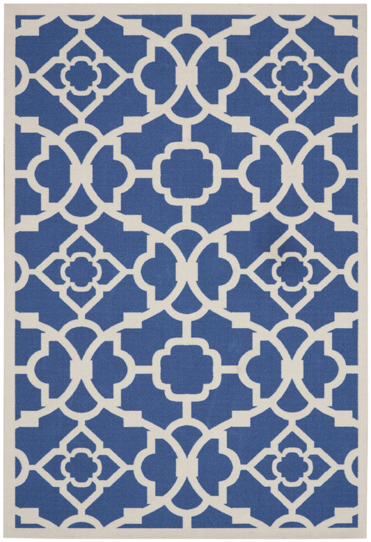 Nourison Sun N Shade X Waverly Snd04 Lapis Rug