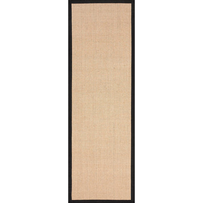 Nuloom Orsay Sisal Zhss01A Black Area Rug